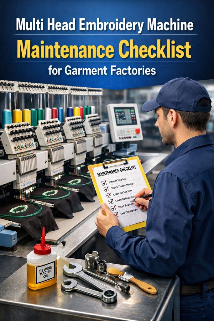 Essential Maintenance Checklist for Multi Head Embroidery Machines niket twitter (1)